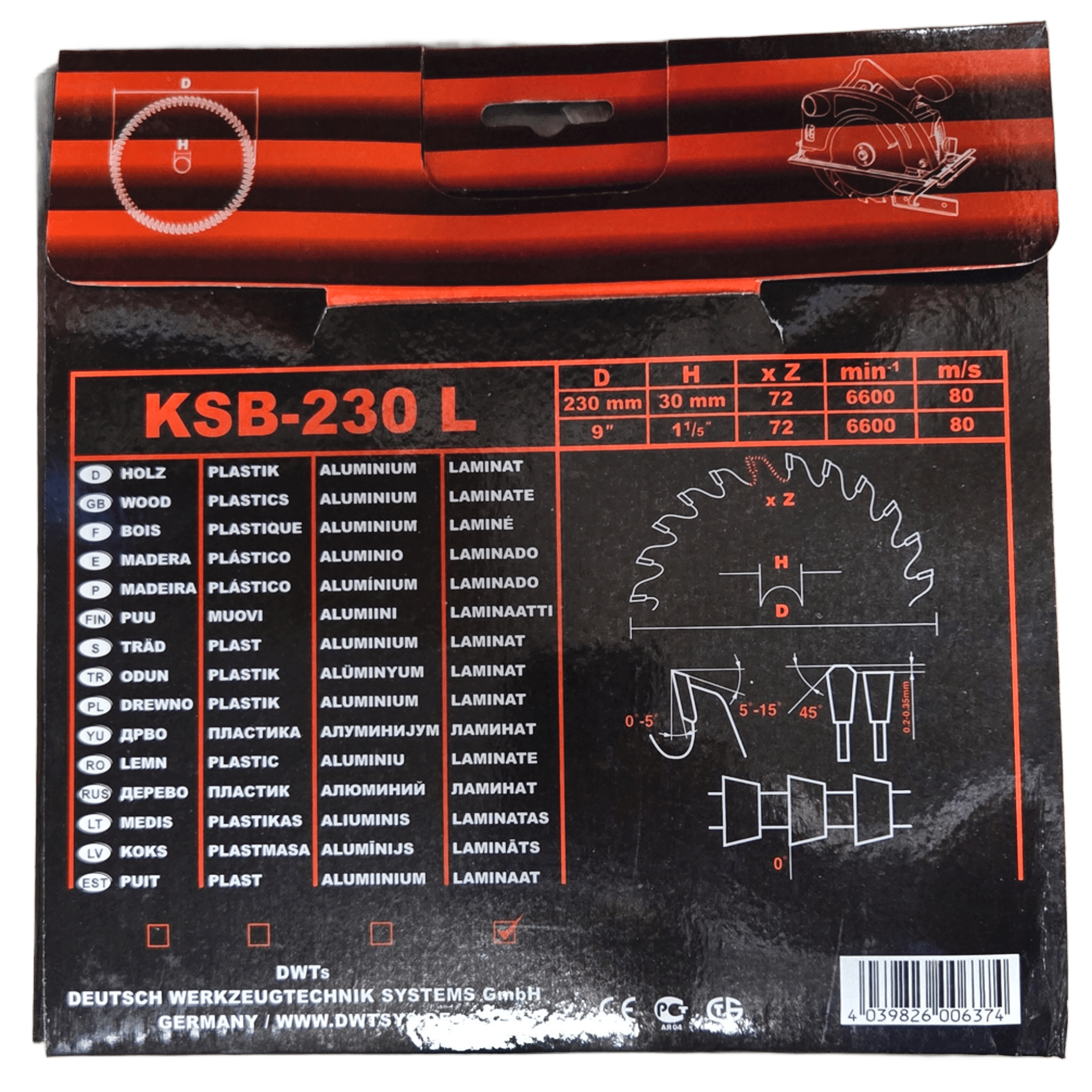 DWT KSB-230 L
